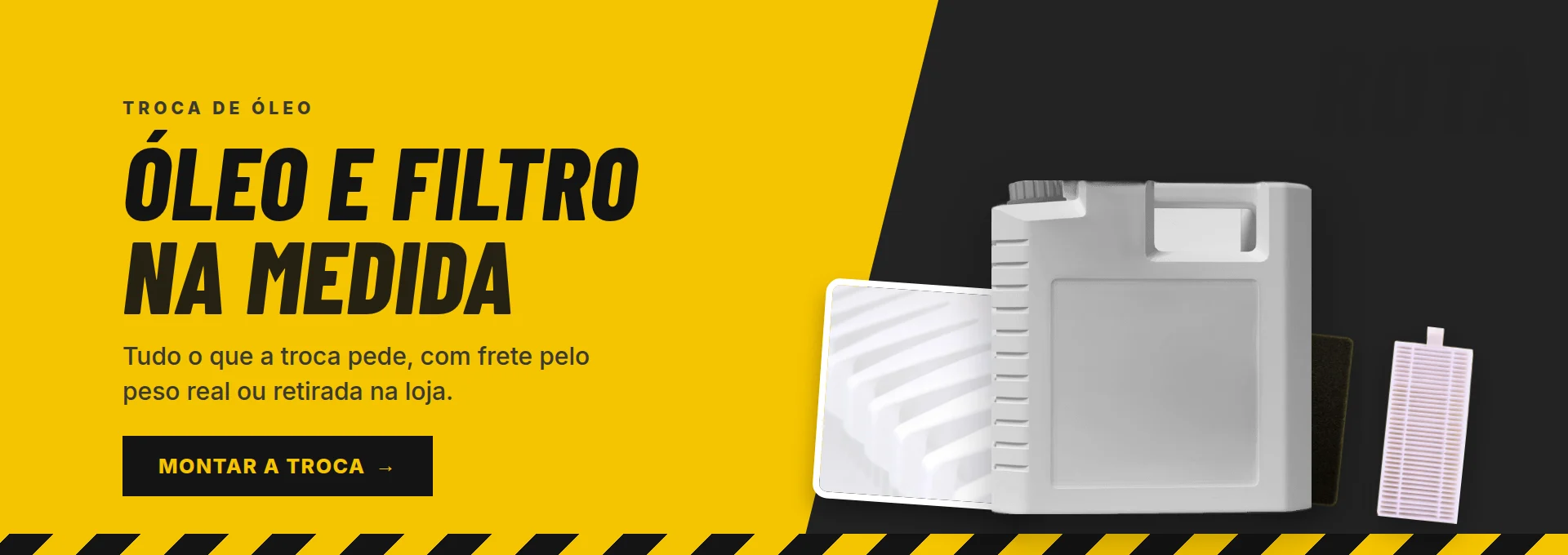 Rota Certa Autopeças — Óleo e filtro